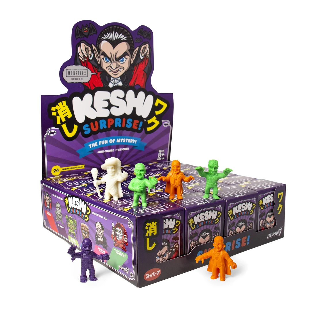 Super7 Universal Monsters Keshi Surprise - Flat (Wave 2) 3 Super7 Universal Monsters Keshi Surprise - Flat (Wave 2)