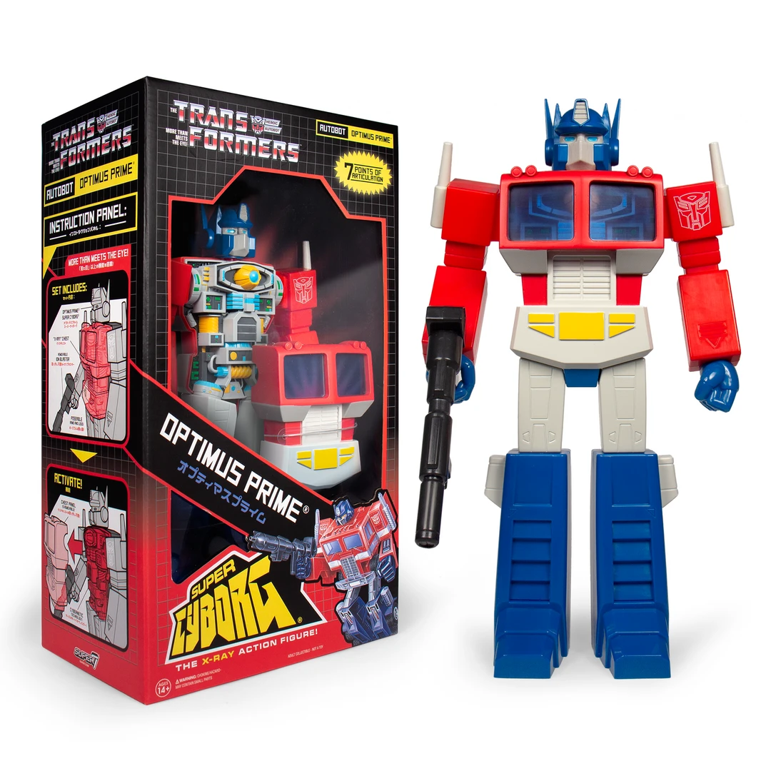 Super7 Transformers Super Cyborg - Optimus Prime (G1) Movies & TV 5 Super7 Transformers Super Cyborg - Optimus Prime (G1) Movies & TV