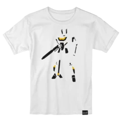 Super7 Movies & TV Robotech T-Shirt - Skull Leader Minimal