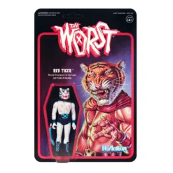 Super7 The Worst ReAction Figure - Red Tiger (Color 2)