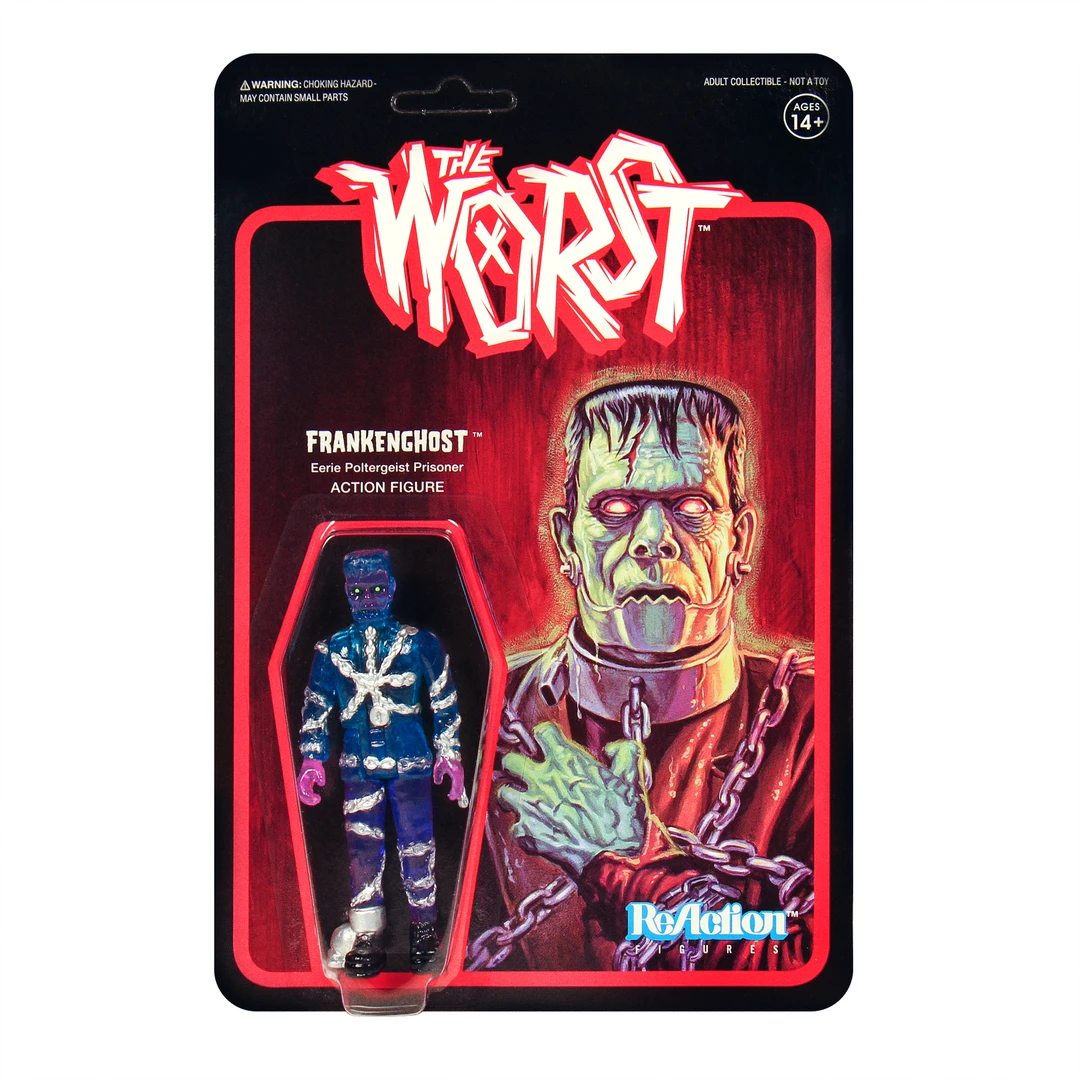 Super7 The Worst ReAction Figure - Frankenghost (Color 2) 3 Super7 The Worst ReAction Figure - Frankenghost (Color 2)