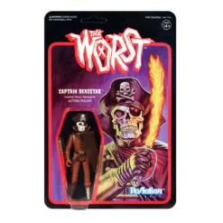 Super7 The Worst ReAction Figure - Captain Deadstar (Color 2)