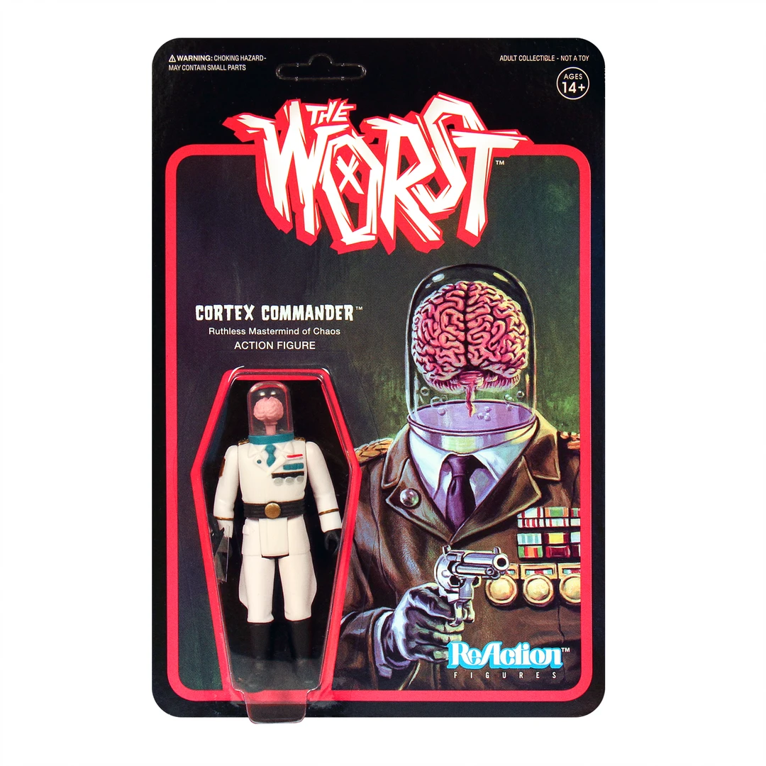Super7 The Worst ReAction Figure - Cortex Commander (Color 2) 3 Super7 The Worst ReAction Figure - Cortex Commander (Color 2)