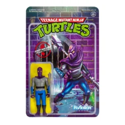 Super7 Movies & TV Teenage Mutant Ninja Turtles ReAction Figure - Foot Soldier