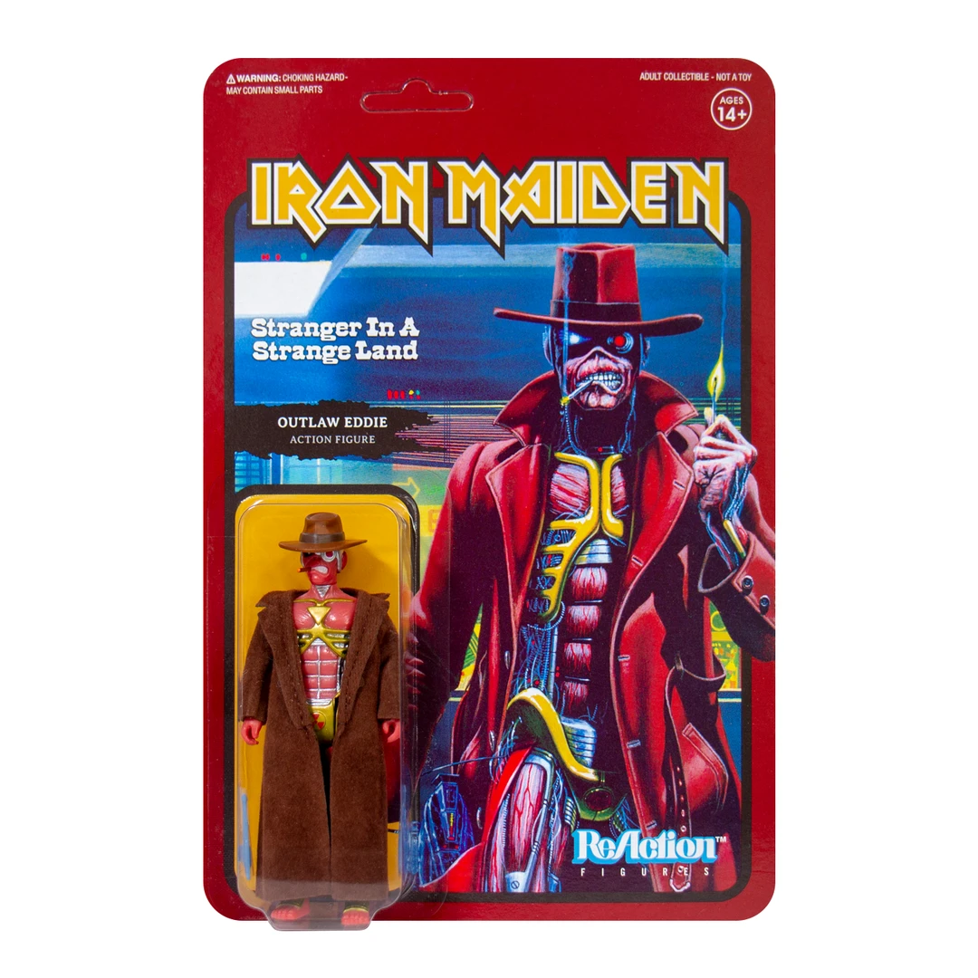 Super7 Iron Maiden ReAction Figure - Stranger In A Strange Land (Single Art) 3 Super7 Iron Maiden ReAction Figure - Stranger In A Strange Land (Single Art)