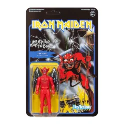 Super7 Music Iron Maiden ReAction Figure - The Number Of The Beast (Album Art)