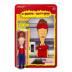 Super7 Movies & TV Beavis And Butt-Head ReAction Figure - Burger World Butt-Head