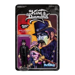 Super7 King Diamond ReAction Figure - King Diamond Top Hat Music