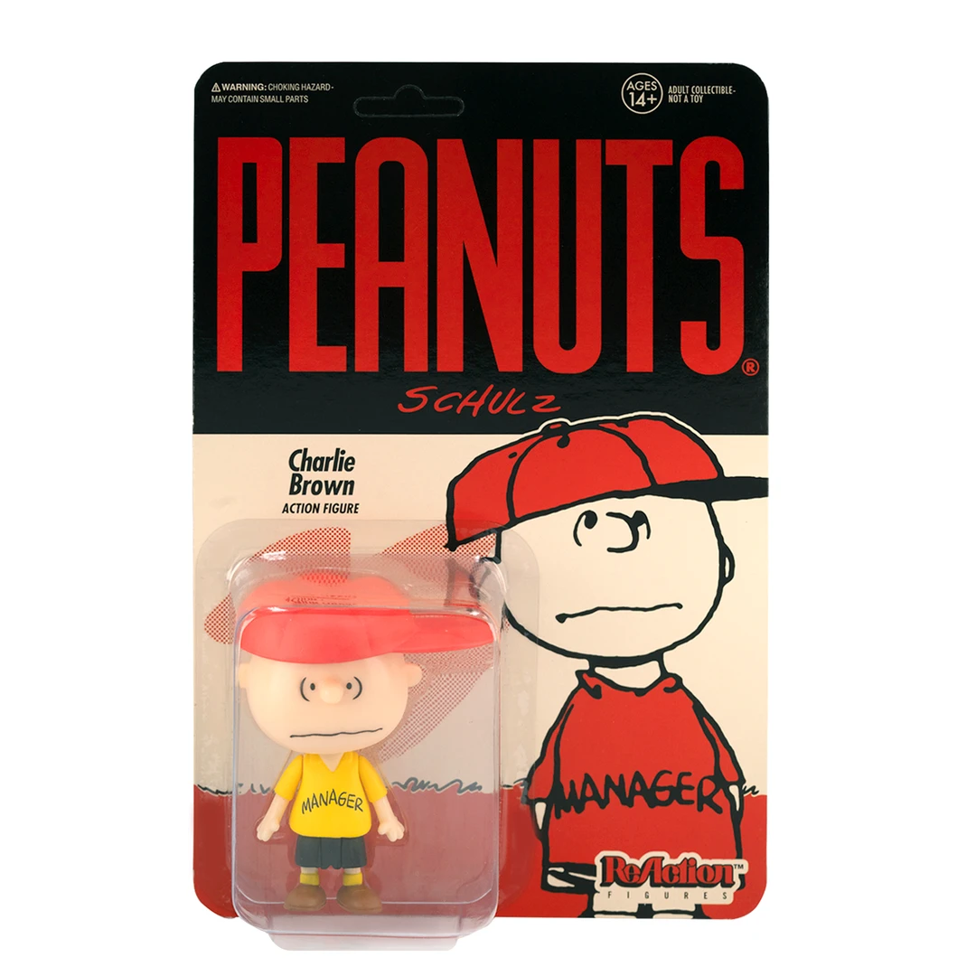Super7 Peanuts ReAction Wave 2 - Charlie Brown Manager 3 Super7 Peanuts ReAction Wave 2 - Charlie Brown Manager