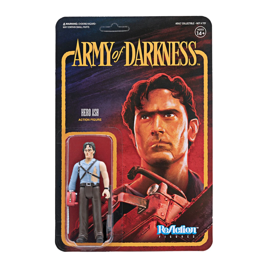 Super7 Army Of Darkness ReAction Figure - Hero Ash Movies & TV 3 Super7 Army Of Darkness ReAction Figure - Hero Ash Movies & TV
