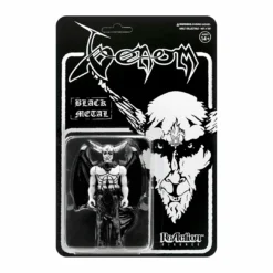Super7 Venom ReAction Figure - Black Metal