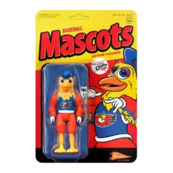 Super7 Sports Baseball Mascot ReAction Figure - San Diego Chicken