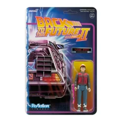 Super7 Back To The Future 2 ReAction Figure Wave 1 - Marty McFly Future Sci-Fi