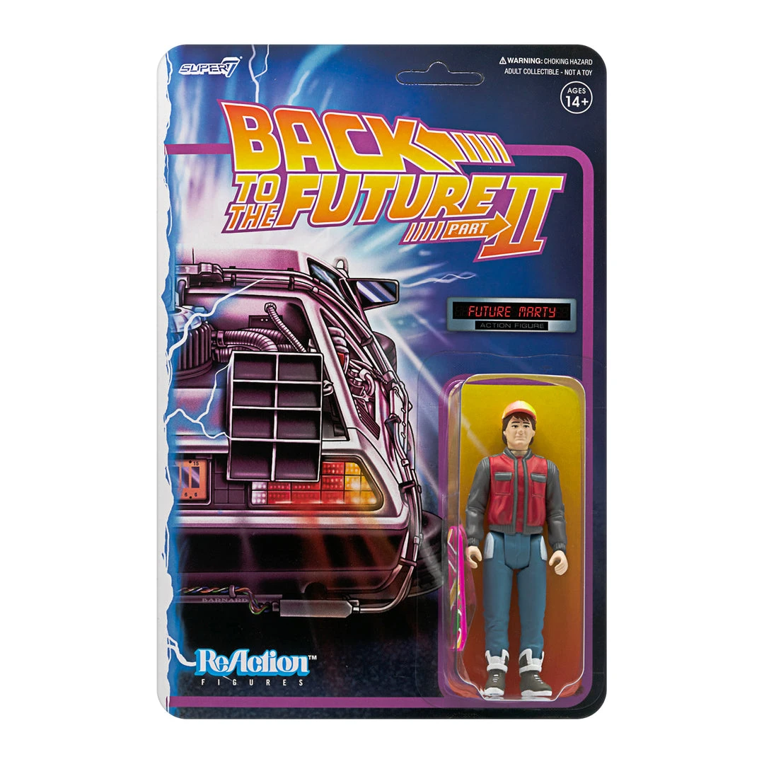 Super7 Back To The Future 2 ReAction Figure Wave 1 - Marty McFly Future Sci-Fi 3 Super7 Back To The Future 2 ReAction Figure Wave 1 - Marty McFly Future Sci-Fi