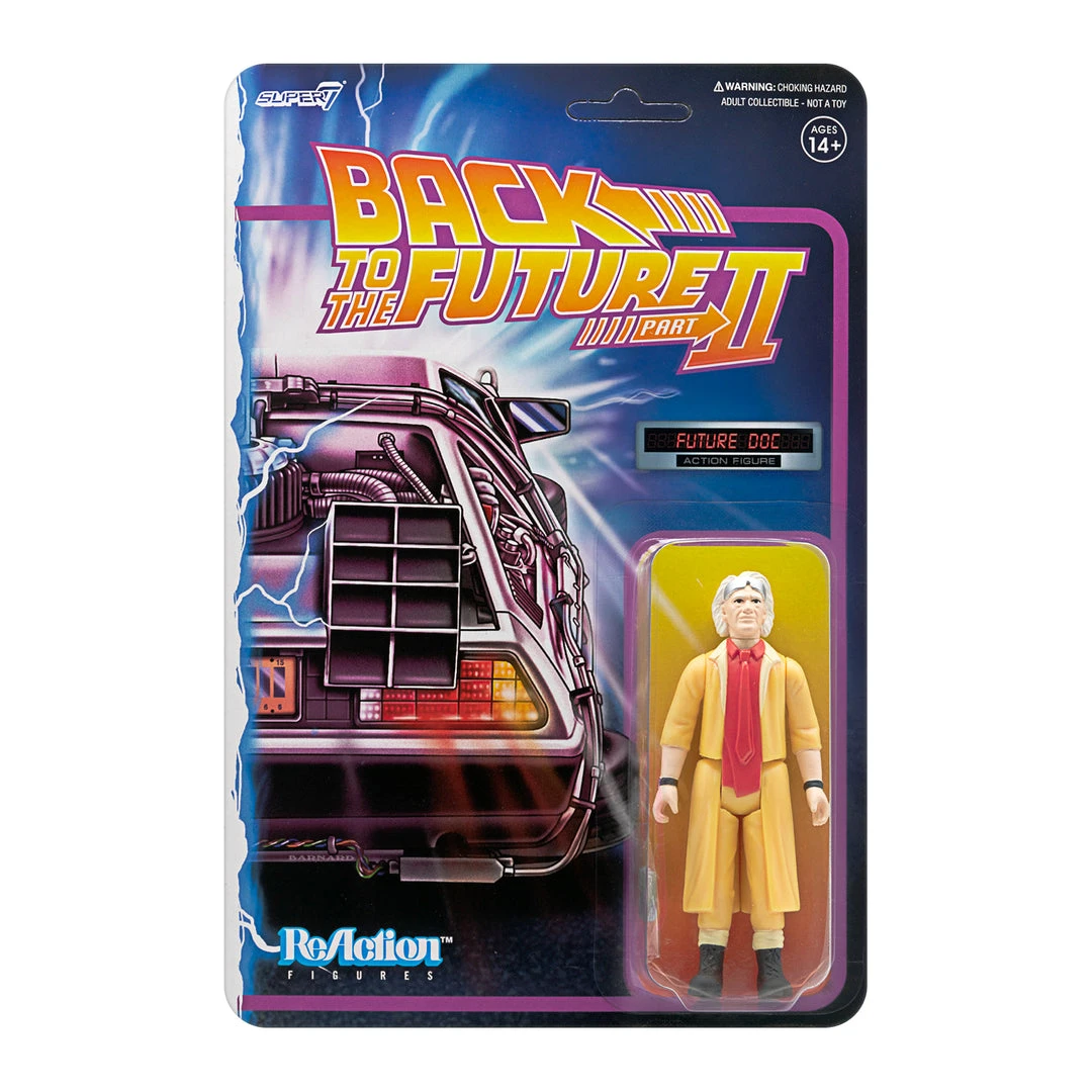 Super7 Sci-Fi Back To The Future 2 ReAction Figure Wave 1 - Doc Brown Future 3 Super7 Sci-Fi Back To The Future 2 ReAction Figure Wave 1 - Doc Brown Future