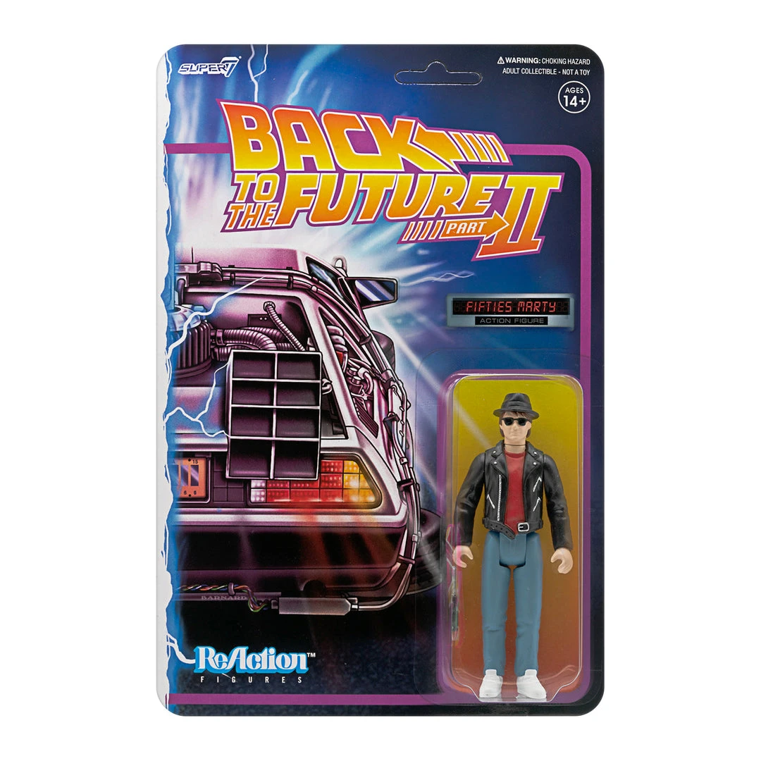 Super7 Back To The Future 2 ReAction Figure Wave 1 - Marty McFly 1950s 3 Super7 Back To The Future 2 ReAction Figure Wave 1 - Marty McFly 1950s