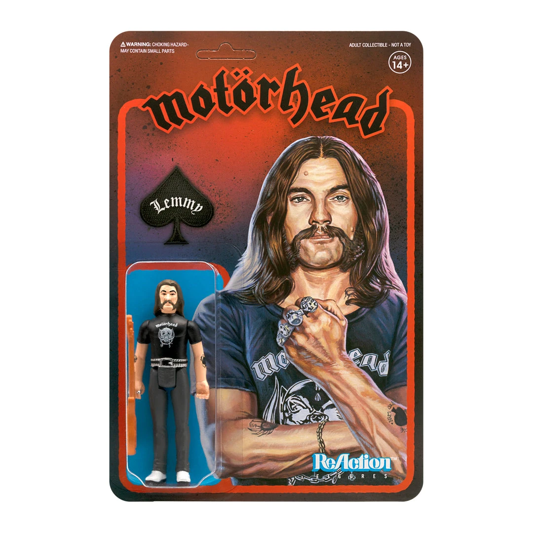 Super7 Motorhead ReAction Figure - Lemmy Music 3 Super7 Motorhead ReAction Figure - Lemmy Music