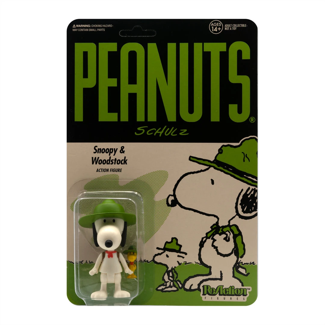 Super7 Peanuts ReAction Wave 3 - Beagle Scout Snoopy 3 Super7 Peanuts ReAction Wave 3 - Beagle Scout Snoopy