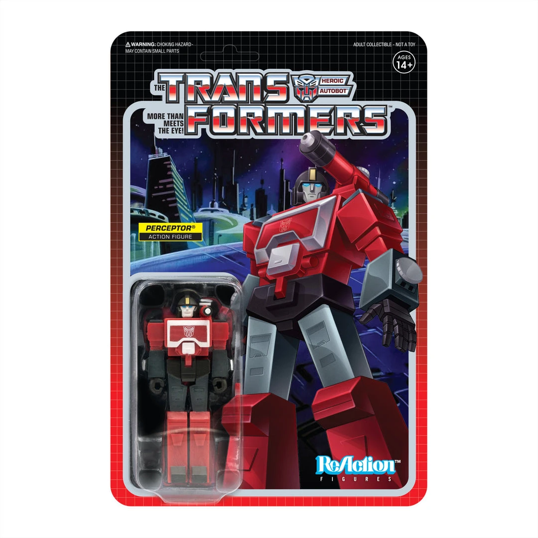 Super7 Transformers ReAction Wave 3 - Perceptor Movies & TV 3 Super7 Transformers ReAction Wave 3 - Perceptor Movies & TV