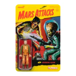 Super7 Mars Attacks ReAction Figure - Burning Flesh
