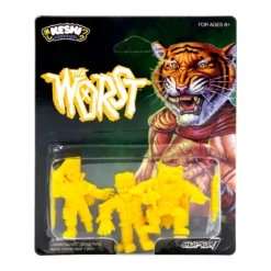 SUPER7 Sales 16 Super7 The Worst Keshi Pack A - Red Tiger, Captain Deadstar, Frankenghost (Yellow)