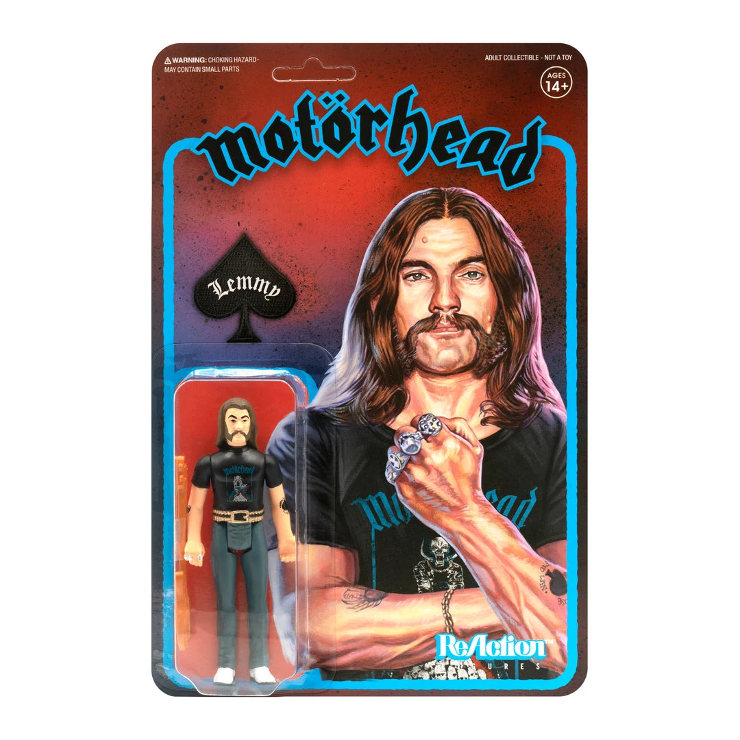 Super7 Music Motorhead ReAction Figure - Lemmy (Skull Pile Shirt) 3 Super7 Music Motorhead ReAction Figure - Lemmy (Skull Pile Shirt)
