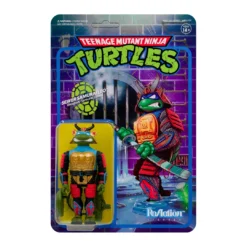Super7 Teenage Mutant Ninja Turtles ReAction Figures Wave 3 - Samurai Leonardo