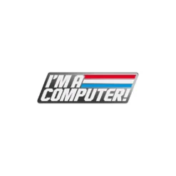 Super7 G.I. Joe Enamel Pin - I'm A Computer PSA Movies & TV
