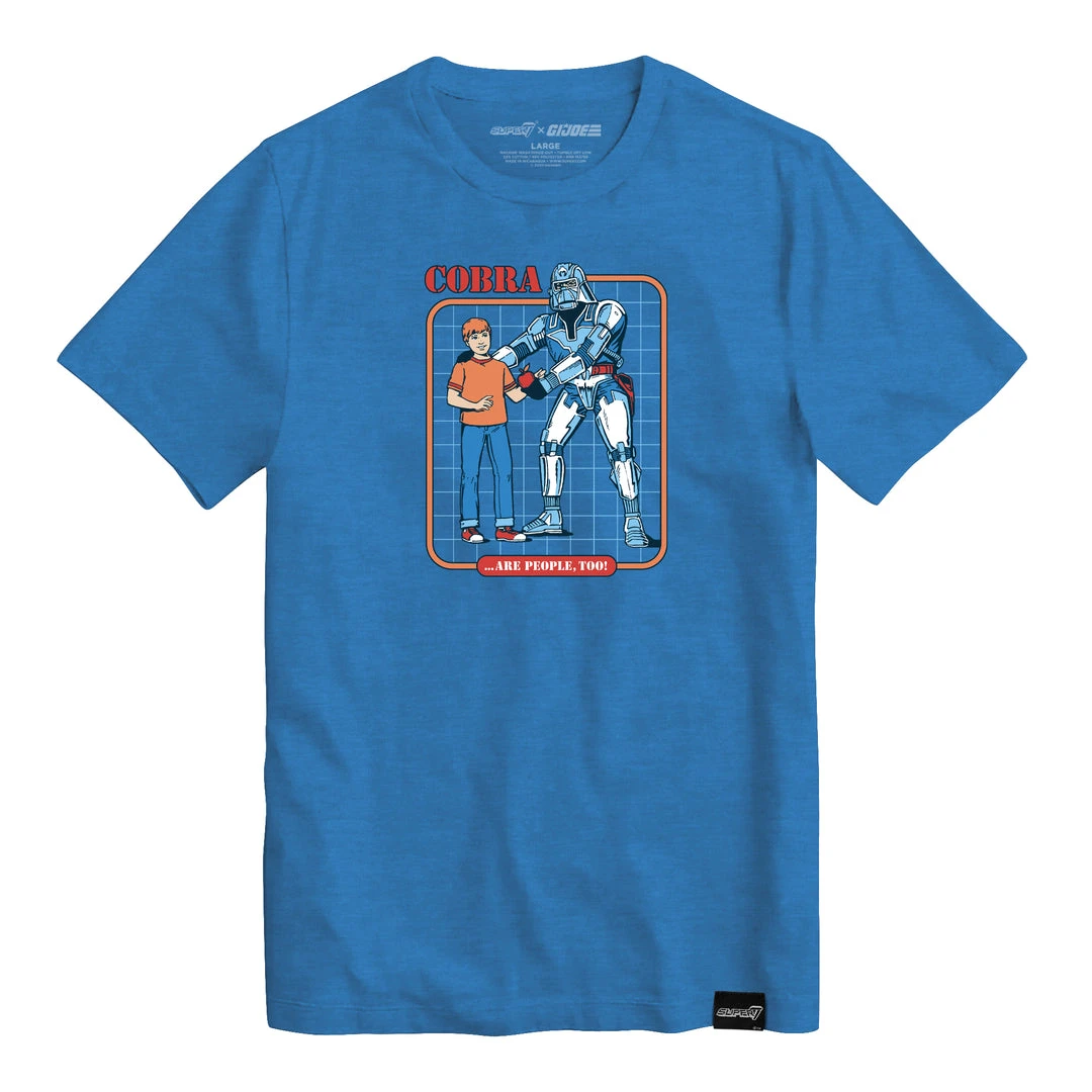 Super7 G.I. Joe - Cobra Are People, Too! T-shirt Movies & TV 3 Super7 G.I. Joe - Cobra Are People, Too! T-shirt Movies & TV