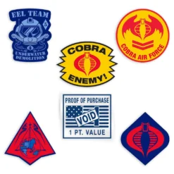 Super7 G.I. Joe - Cobra Die Cut Sticker Set With Header Card Movies & TV