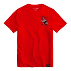 Super7 Mighty Morphin Power Rangers - Red Ranger Dino T-shirt Animation