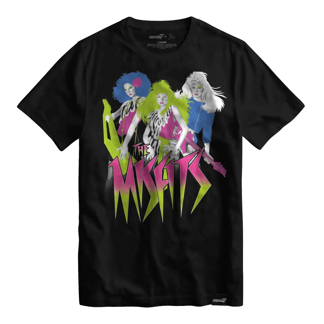 Super7 Animation Jem And The Holograms - The Misfits Tour T-shirt 3 Super7 Animation Jem And The Holograms - The Misfits Tour T-shirt