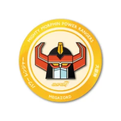 Super7 Mighty Morphin Power Rangers Enamel Pin - Megazord Movies & TV