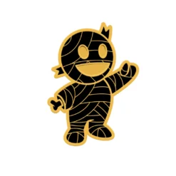 Super7 Originals Super7 Enamel Pin - Mummy Boy 20th Anniversary (Gold)