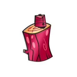 Super7 Ren & Stimpy Enamel Pin - LOG! 2-Pin Set Animation