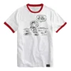 Super7 Peanuts T-Shirt - Snoopy On The Moon Ringer 2 Super7 Peanuts T-Shirt - Snoopy On The Moon Ringer