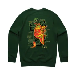 Super7 Toho Crewneck Sweatshirt - Anatomical Godzilla