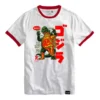 Super7 Toho T-Shirt - Anatomical Godzilla Ringer 1 Super7 Toho T-Shirt - Anatomical Godzilla Ringer