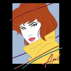 Super7 Teenage Mutant Ninja Turtles T-Shirt - 80s April