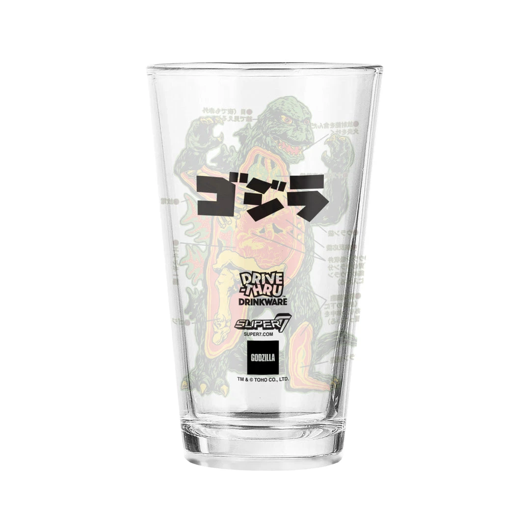 Super7 Toho Drinkware - Anatomical Godzilla 4 Super7 Toho Drinkware - Anatomical Godzilla
