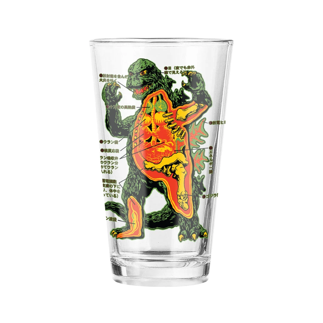 Super7 Toho Drinkware - Anatomical Godzilla 3 Super7 Toho Drinkware - Anatomical Godzilla