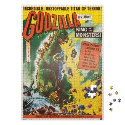 Super7 Toho Puzzle - Godzilla King Of Monsters (U.S. Release One Sheet Poster)