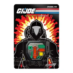 Super7 Movies & TV G.I. Joe Enamel Pin - Cobra B.A.T.