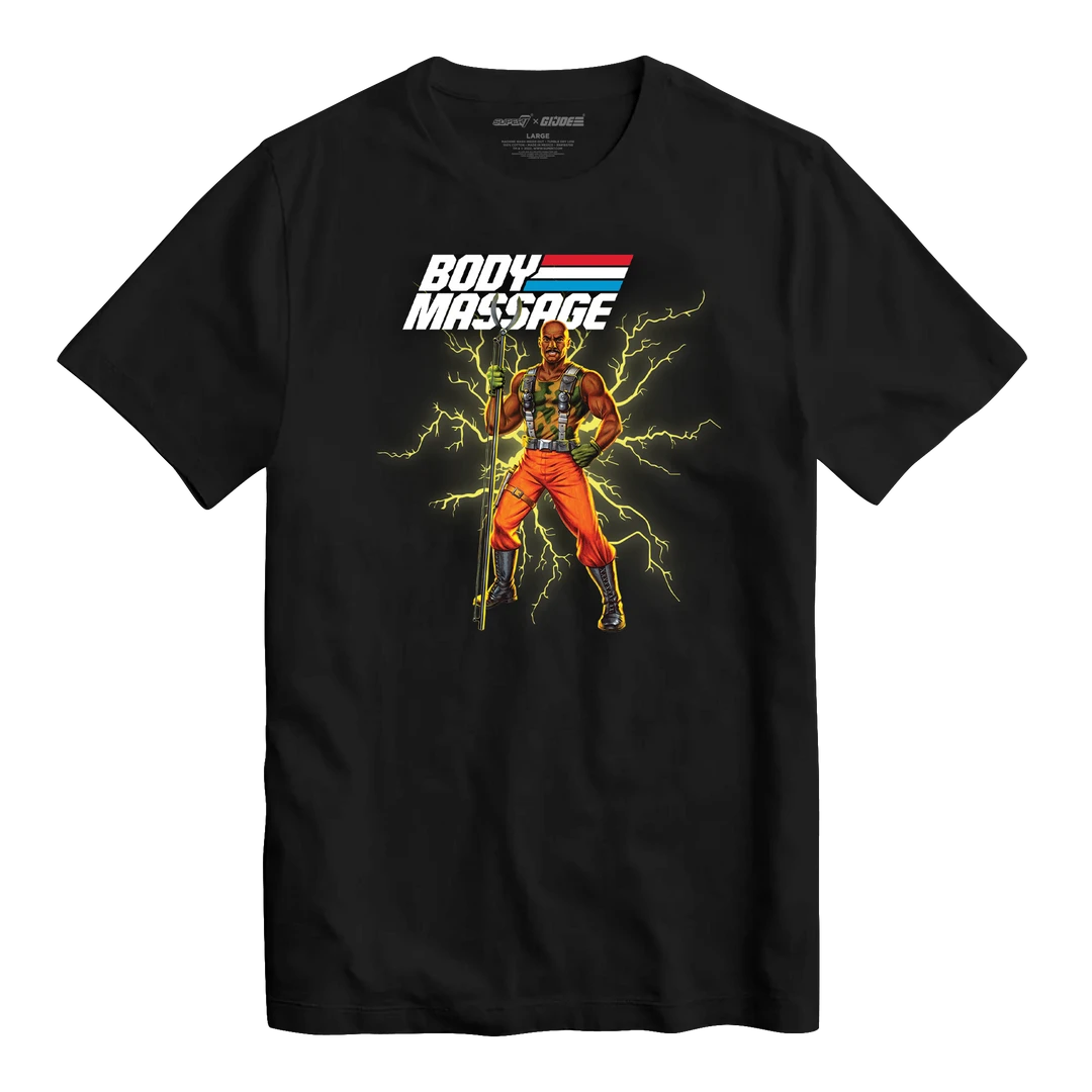 Super7 G.I. Joe T-Shirt - Body Massage PSA Movies & TV 3 Super7 G.I. Joe T-Shirt - Body Massage PSA Movies & TV