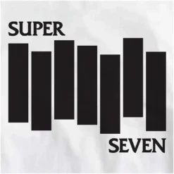 Super7 T-Shirt - Flag (White)