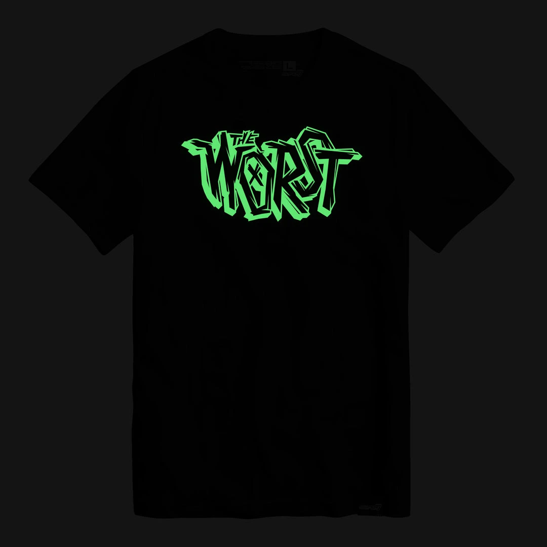 Super7 The Worst T-Shirt - Logo (Glow-in-the-Dark) 4 Super7 The Worst T-Shirt - Logo (Glow-in-the-Dark)