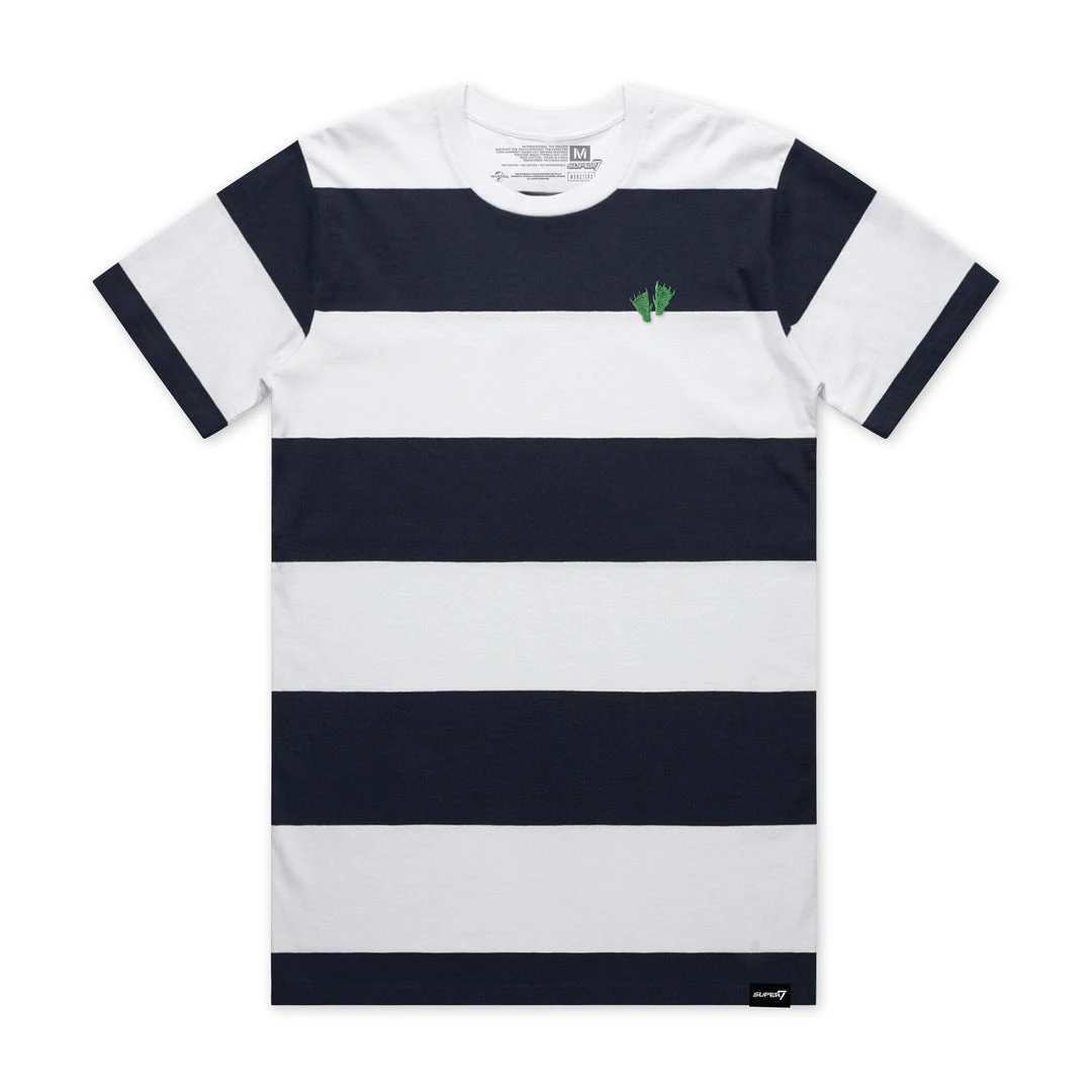 Super7 Universal Monsters T-Shirt - Creature From The Black Lagoon Feet Striped 3 Super7 Universal Monsters T-Shirt - Creature From The Black Lagoon Feet Striped