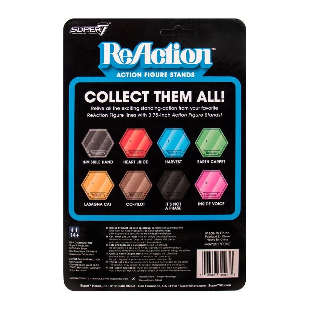 Super7 ReAction Figure Stands 4 Super7 ReAction Figure Stands