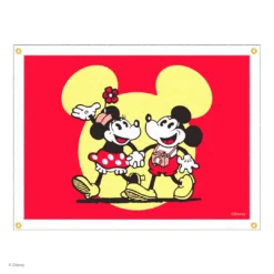 Super7 Disney Banner - Mickey And Minnie (Red)