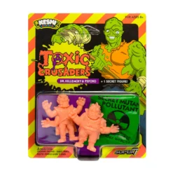 Super7 Toxic Crusaders Keshi - Pack B (PINK) - Dr. Killemoff, Psycho, & Secret Figure
